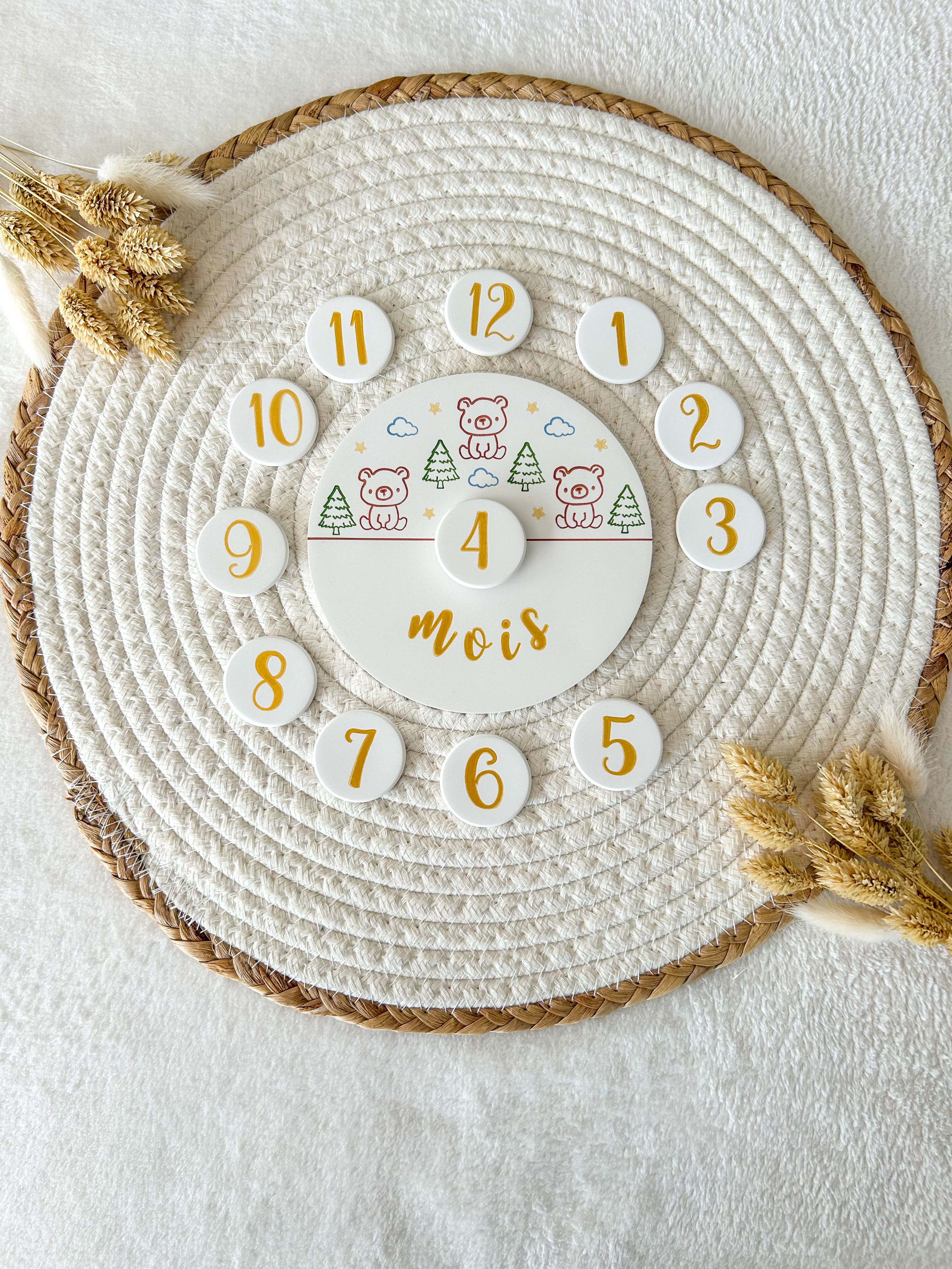 Carte étape - OURSON sapins