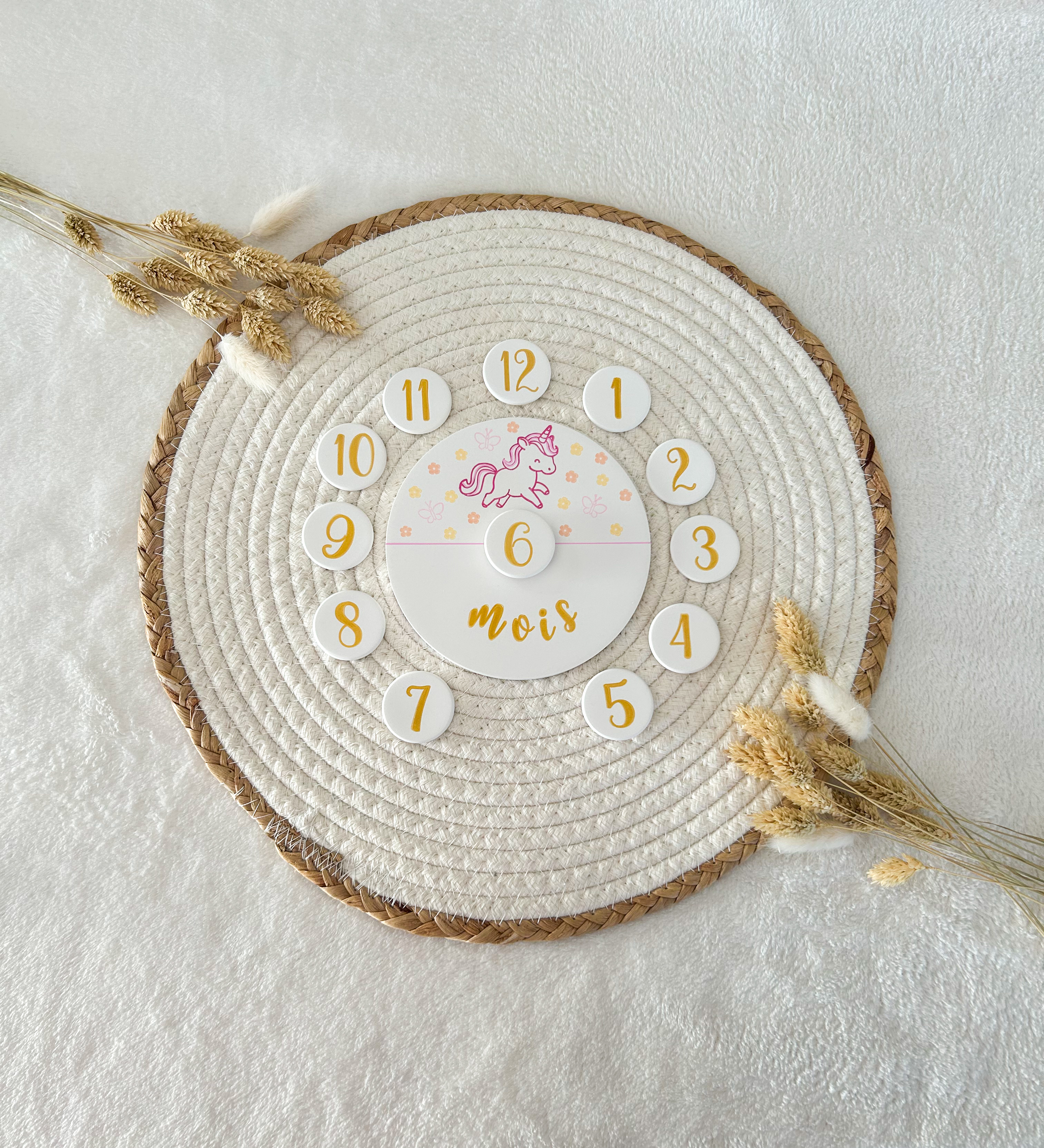 Carte étape - LICORNE papillons