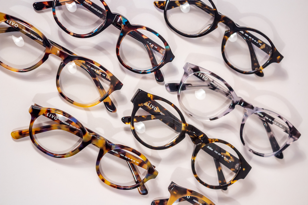 Armações 100% acetato