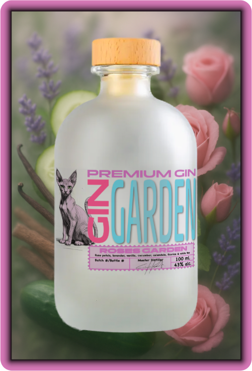 Ginebra ROSES GARDEN (375 ml)