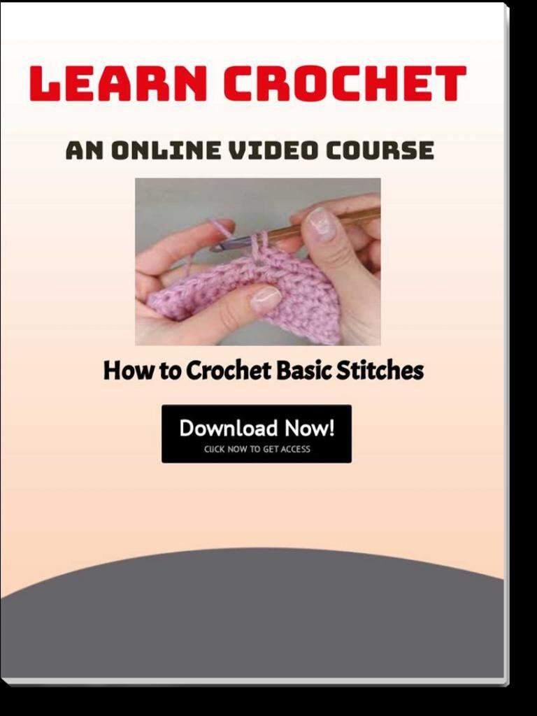 Learn Crochet Online Video Course