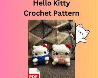 Hello Kitty Crochet Pattern