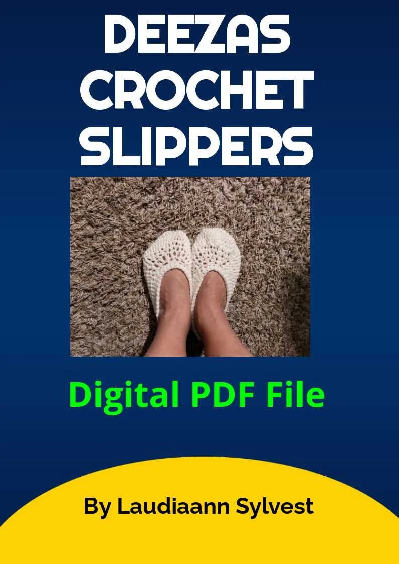 Deezas Crochet Slippers Pattern