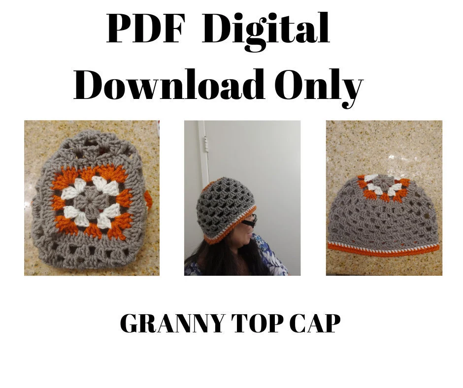 Granny Top Cap PDF Pattern