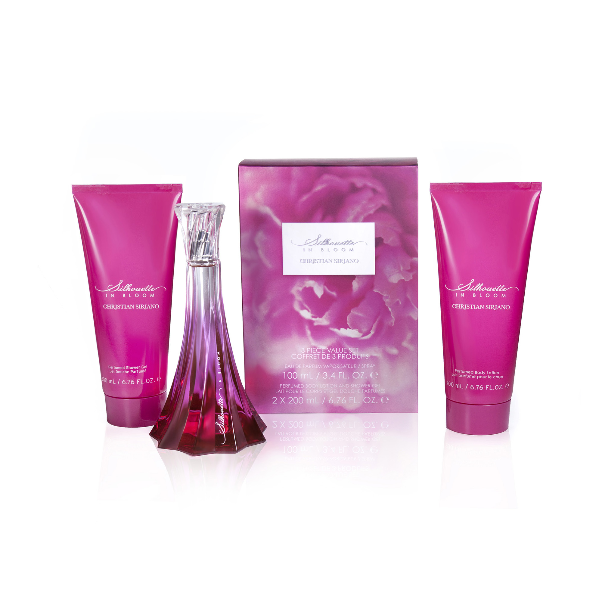 Silhouette in Bloom 3.4 oz EDP, Body Lotion & Shower Gel Gift Set