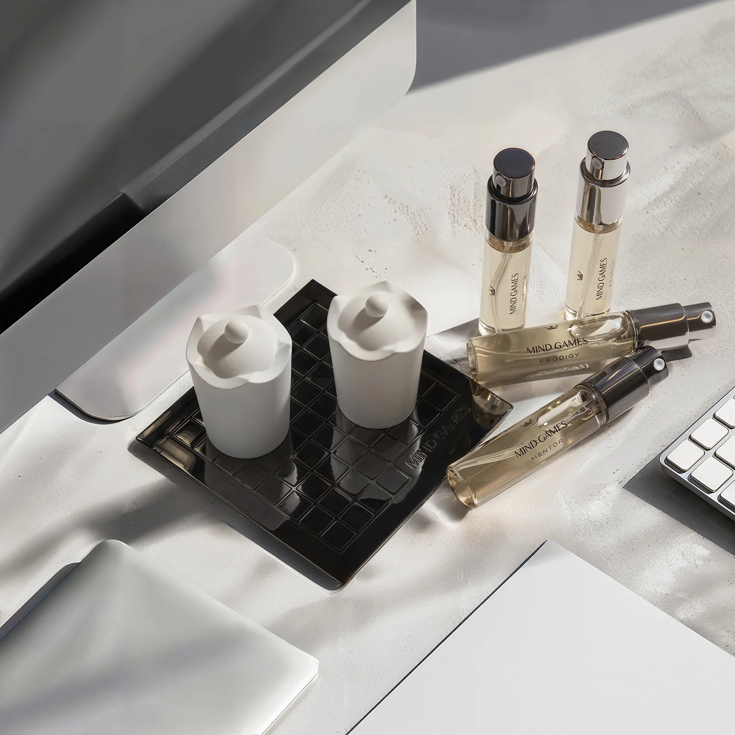 Perfumer Extraordinaire Prodigy and Mentor Discovery Set - 4 x 7.5ml Travel Sprays + Ceramic Diffusers