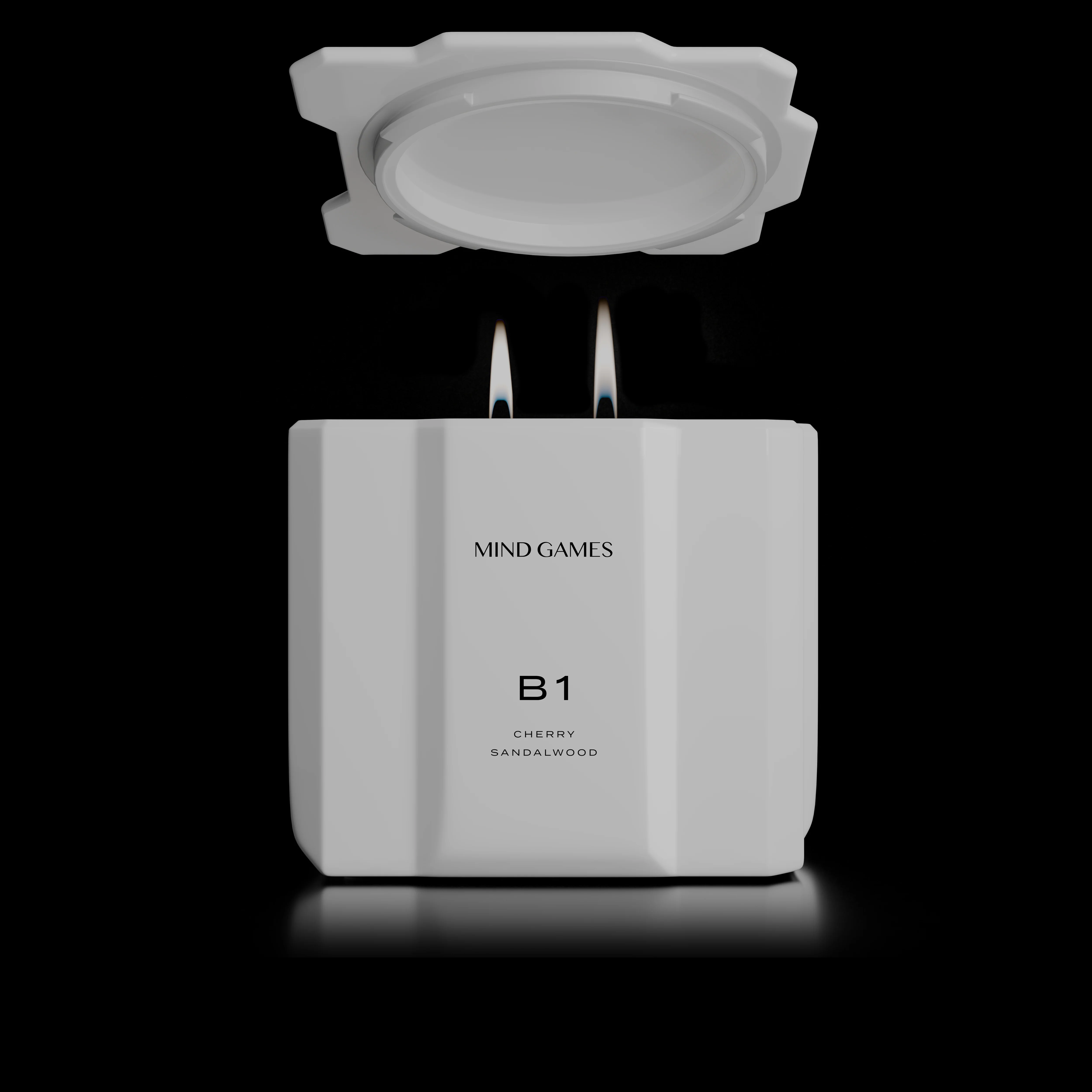 B1 Cherry Sandalwood 10 oz Luxury Candle