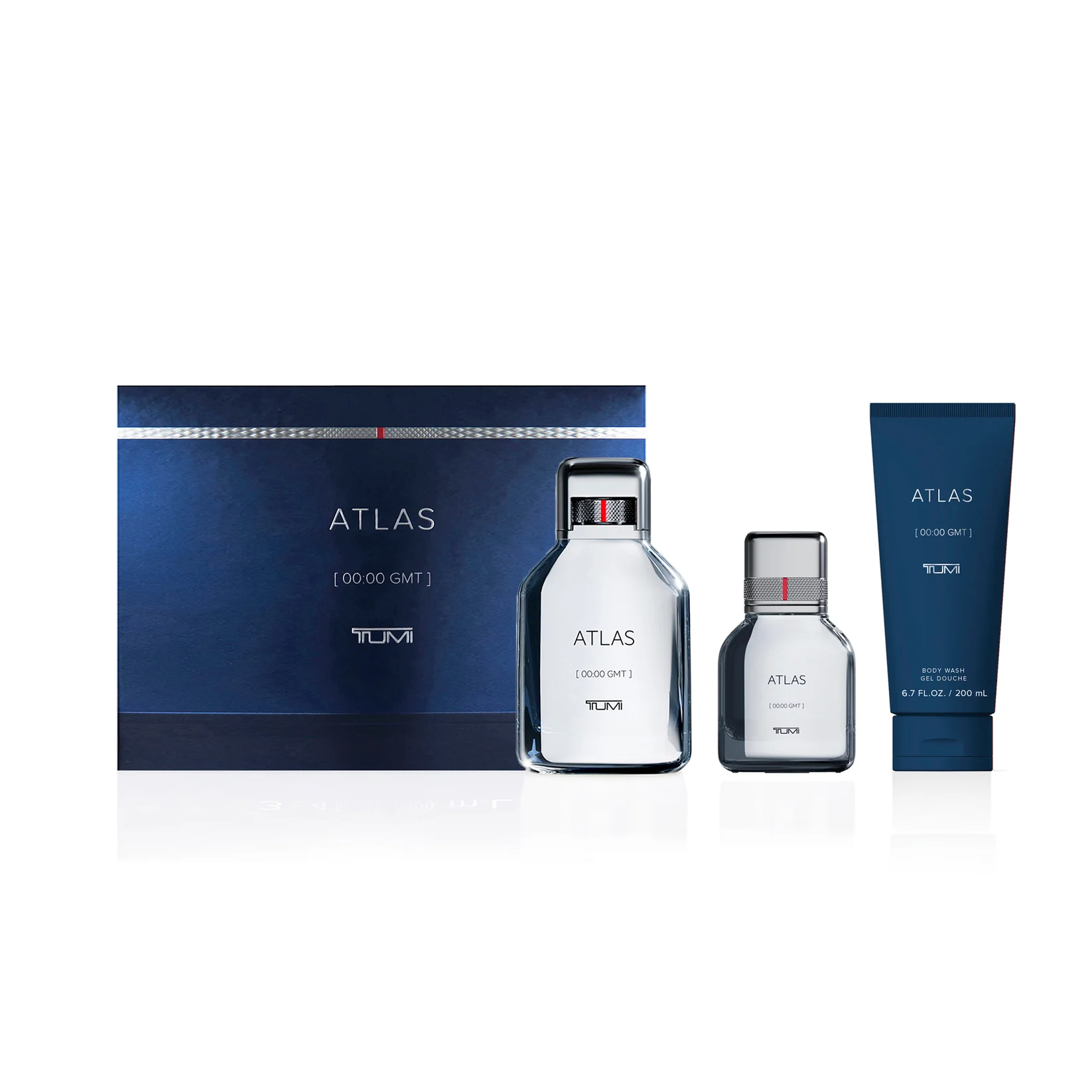 ATLAS [00:00 GMT] 3 Piece Gift Set - 100ml EDP + 30ml EDP + 200ml Shower Gel