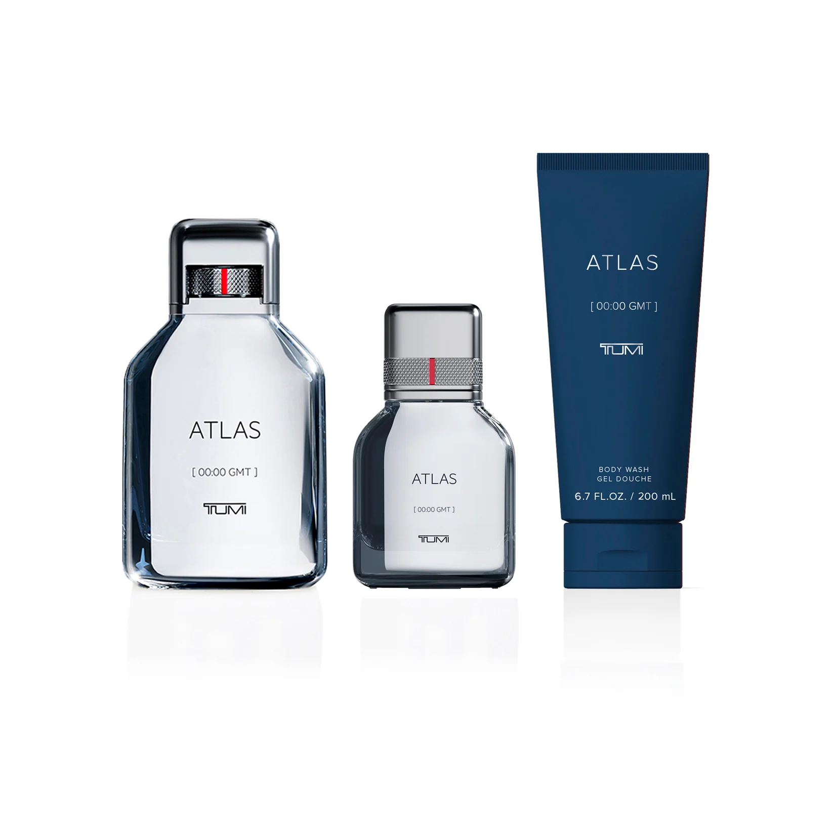 ATLAS [00:00 GMT] 3 Piece Gift Set - 100ml EDP + 30ml EDP + 200ml Shower Gel