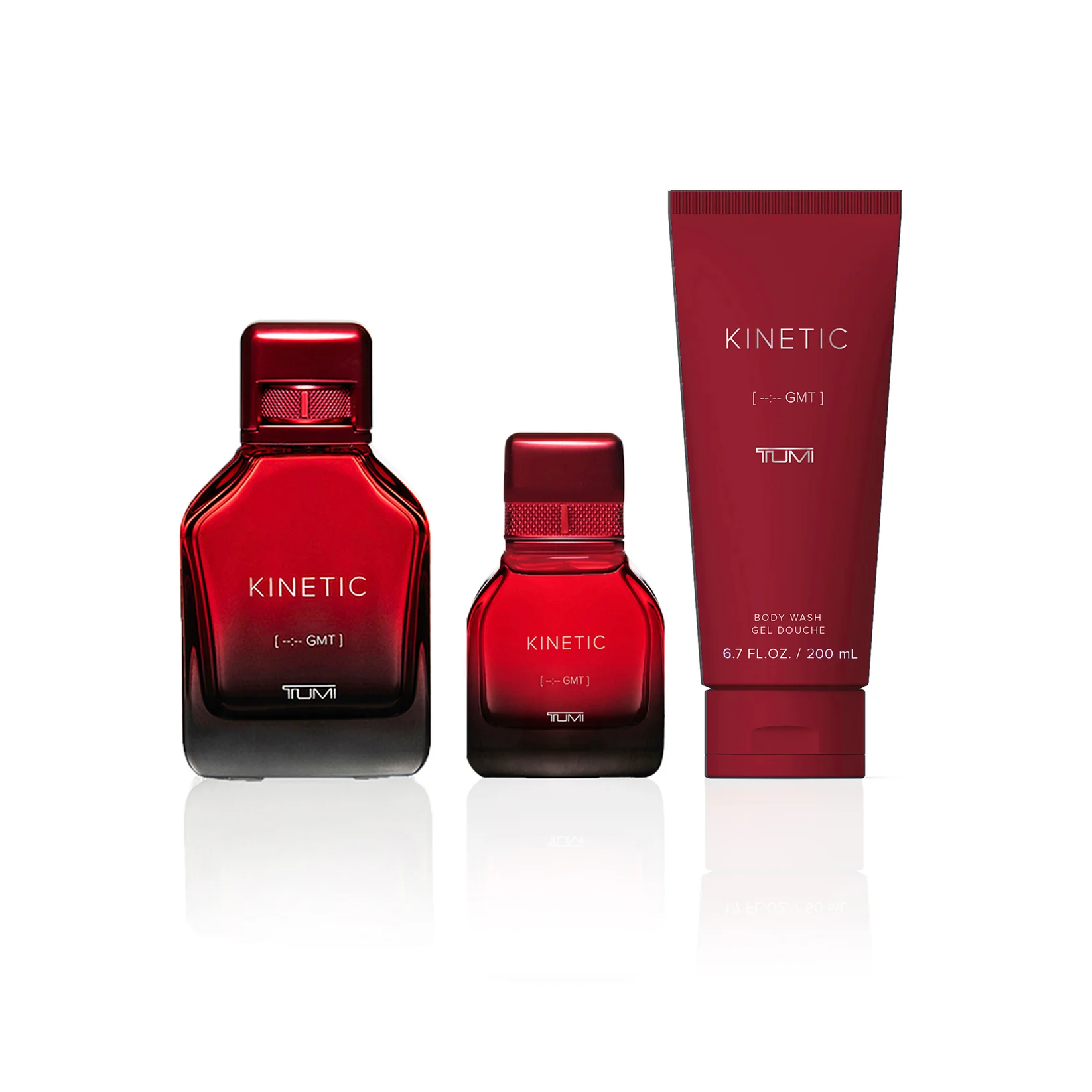 KINETIC [--:-- GMT] 3 Piece Gift Set - 100ml EDP + 30ml EDP + 200ml Shower Gel