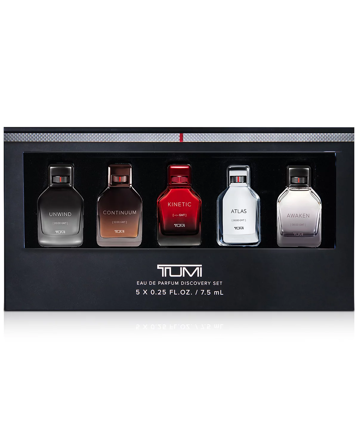 TUMI Men's Eau de Parfum Discovery Set - 5 x 7.5 ml