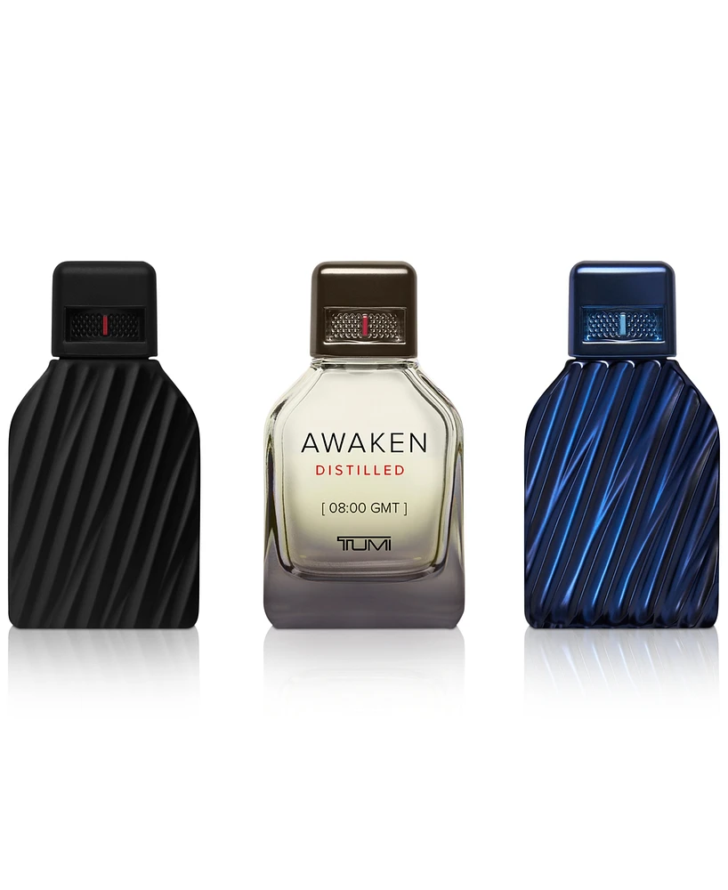 TUMI Men's Extrait de Parfum Discovery Set - 3 x 7.5 ml