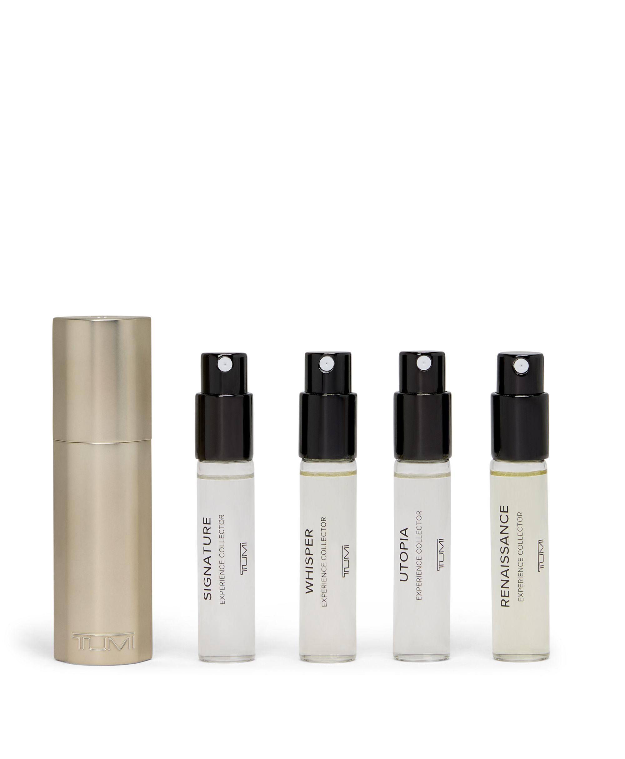 Experience Collector TUMI Discovery Travel Set - 4 x 2ml Extrait de Parfum
