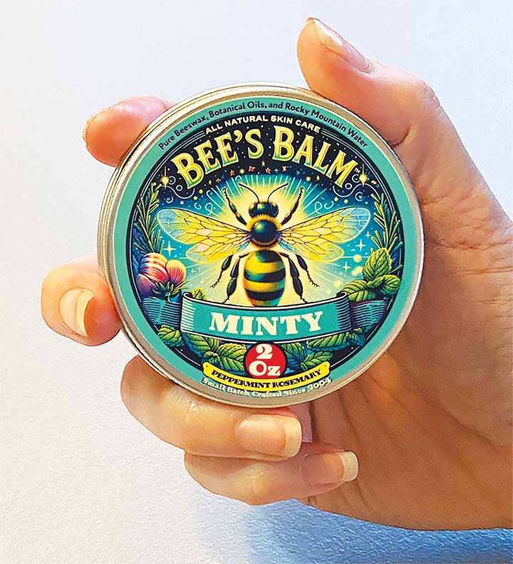Bee's Balm - Minty : 2 Ounce Tin