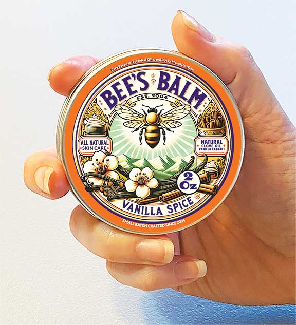 Bee's Balm - Vanilla Spice : 2 Ounce Tin
