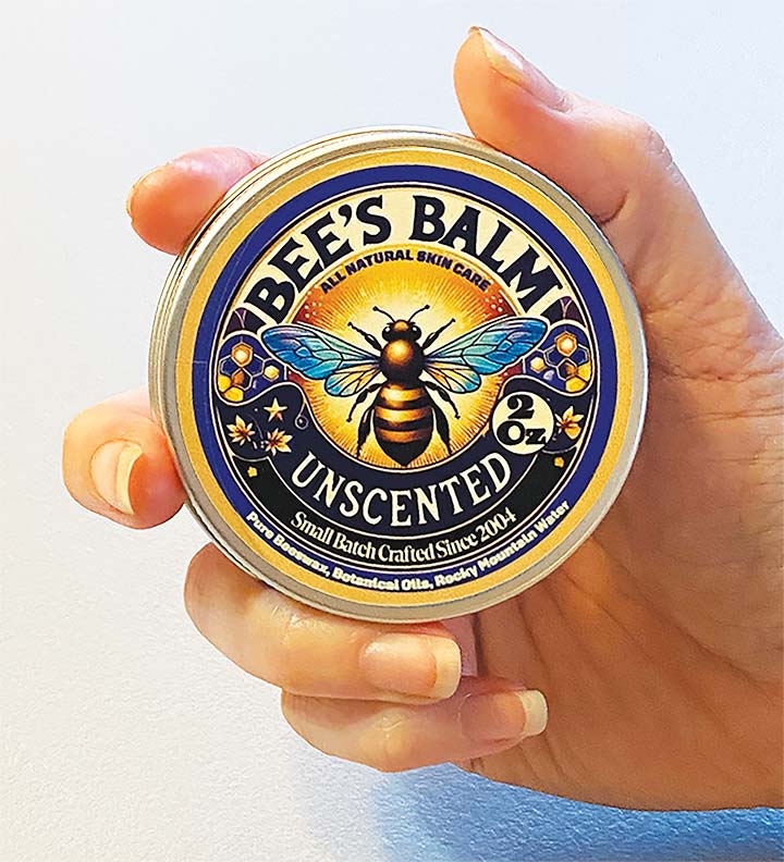 Bee's Balm - Unscented : 2 Ounce Tin