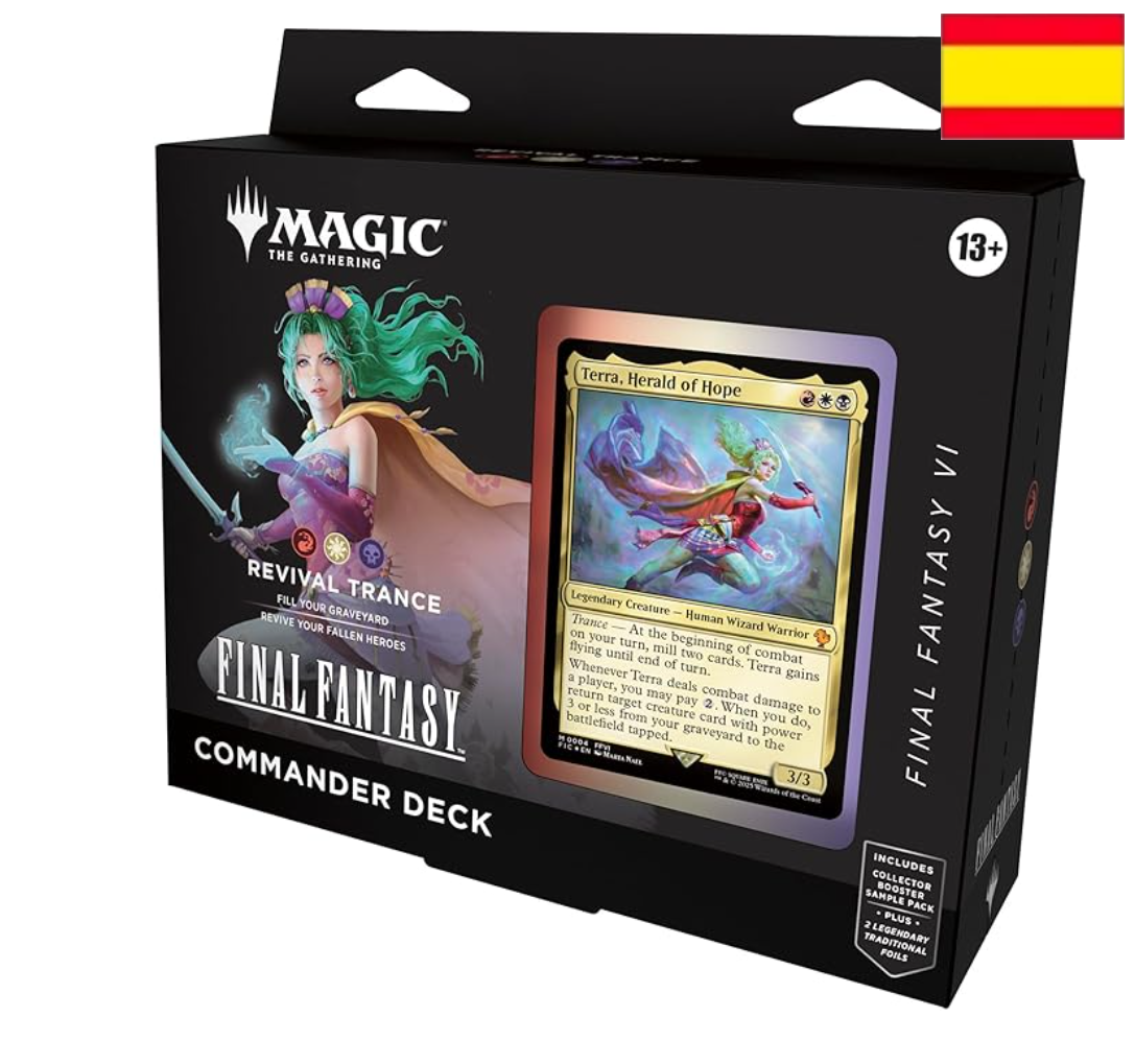 Magic: The Gathering Final Fantasy VI Commander Deck - Revival Trance (Español)