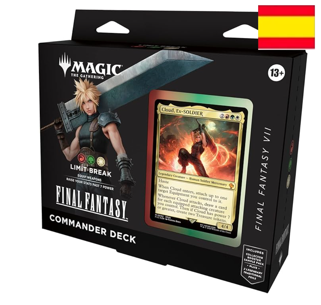 Magic: The Gathering Final Fantasy VII Commander Deck - Limit Break (Español)