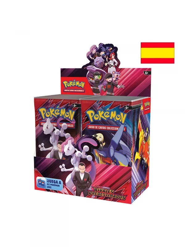 Booster Box Display 36 (unidades) CT Display Español - Destined Rivals- Pokémon TCG