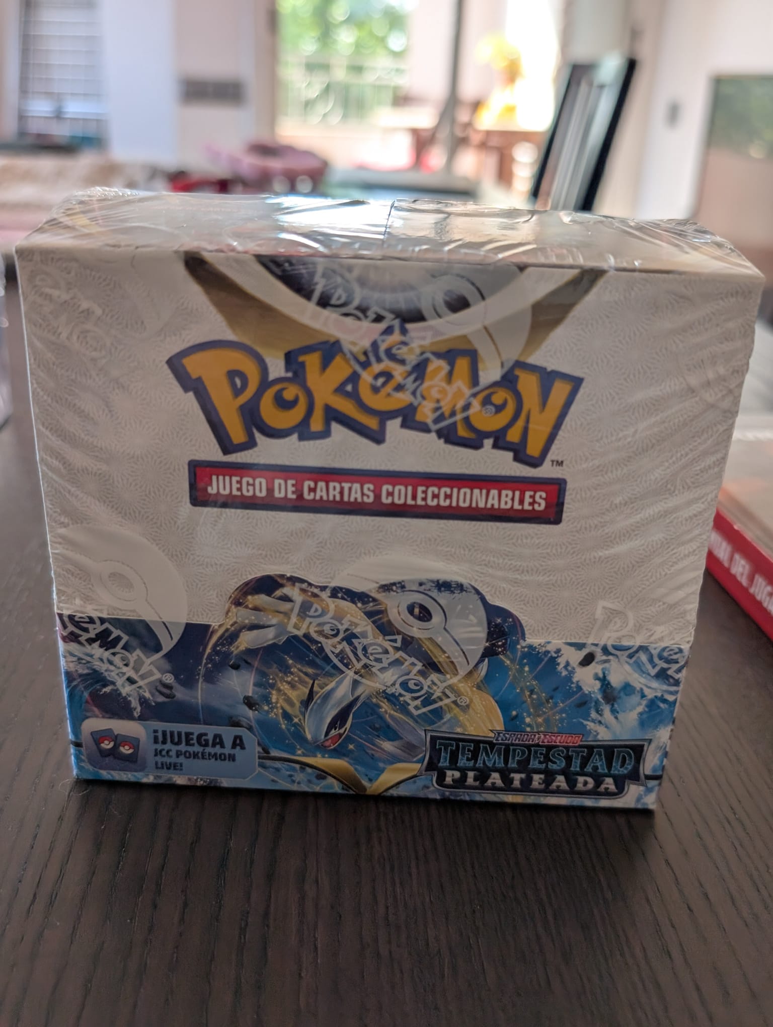 DISPLAY 36 SOBRES POKEMON TCG ESPADA Y ESCUDO - TEMPESTAD PLATEADA