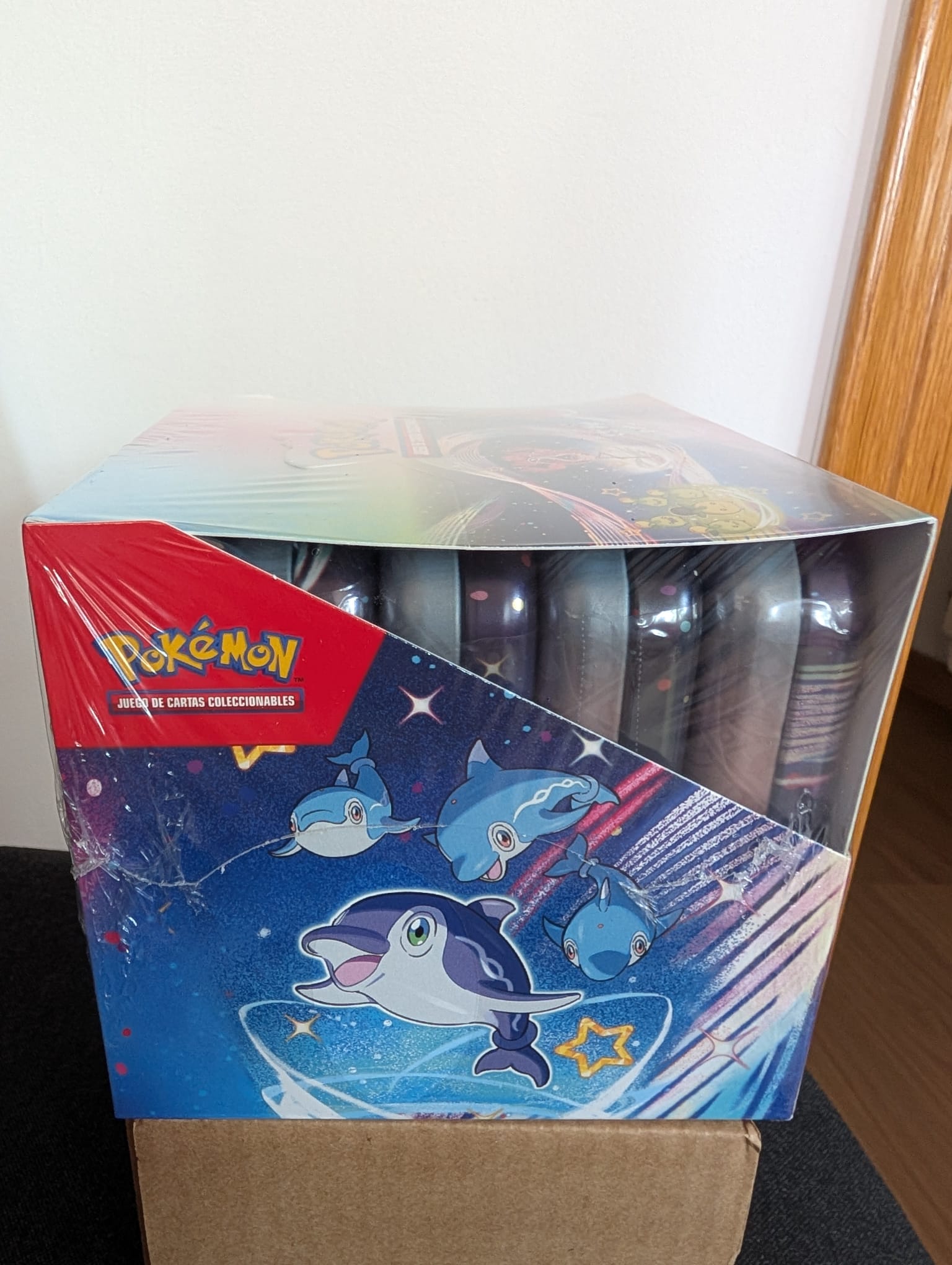 DISPLAY 10 MINI LATAS POKEMON SV 4.5 DESTINOS DE PALDEA