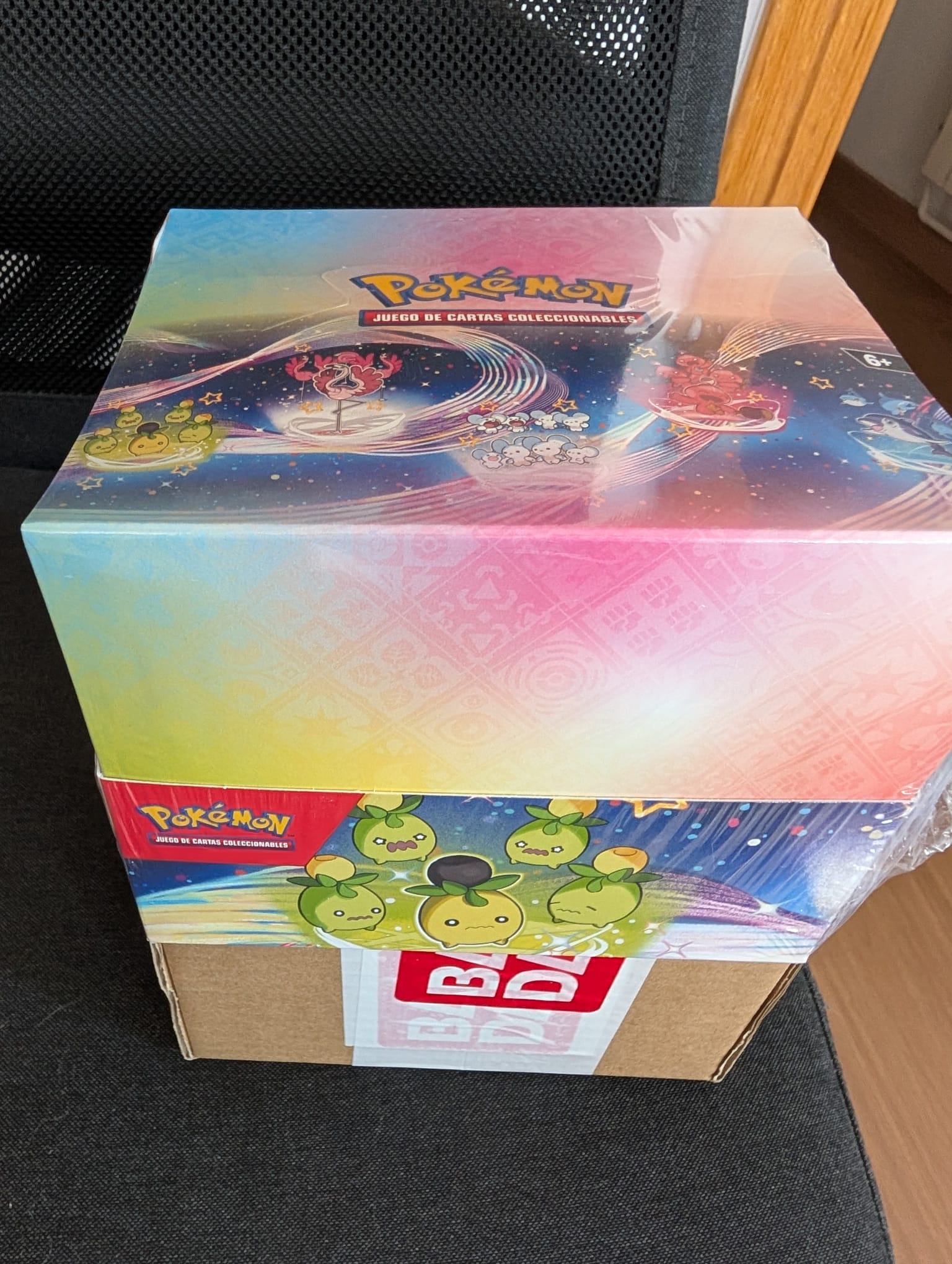 DISPLAY 10 MINI LATAS POKEMON SV 4.5 DESTINOS DE PALDEA