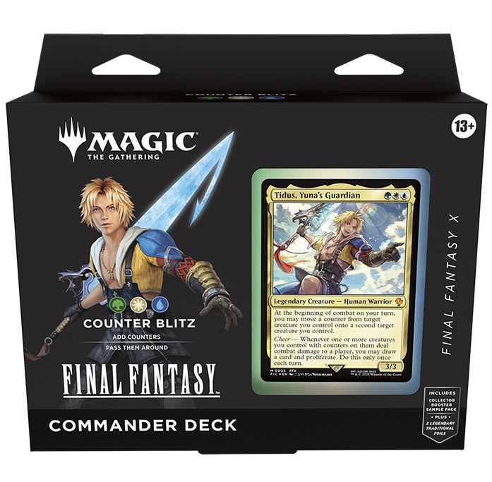 Magic: The Gathering Final Fantasy X Commander Deck - Counter Blitz (ING)