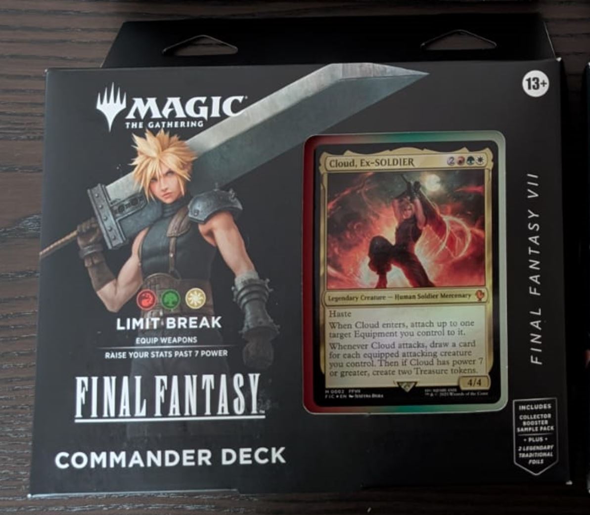 Magic: The Gathering Final Fantasy VII Commander Deck - Limit Break (INGLÉS) 