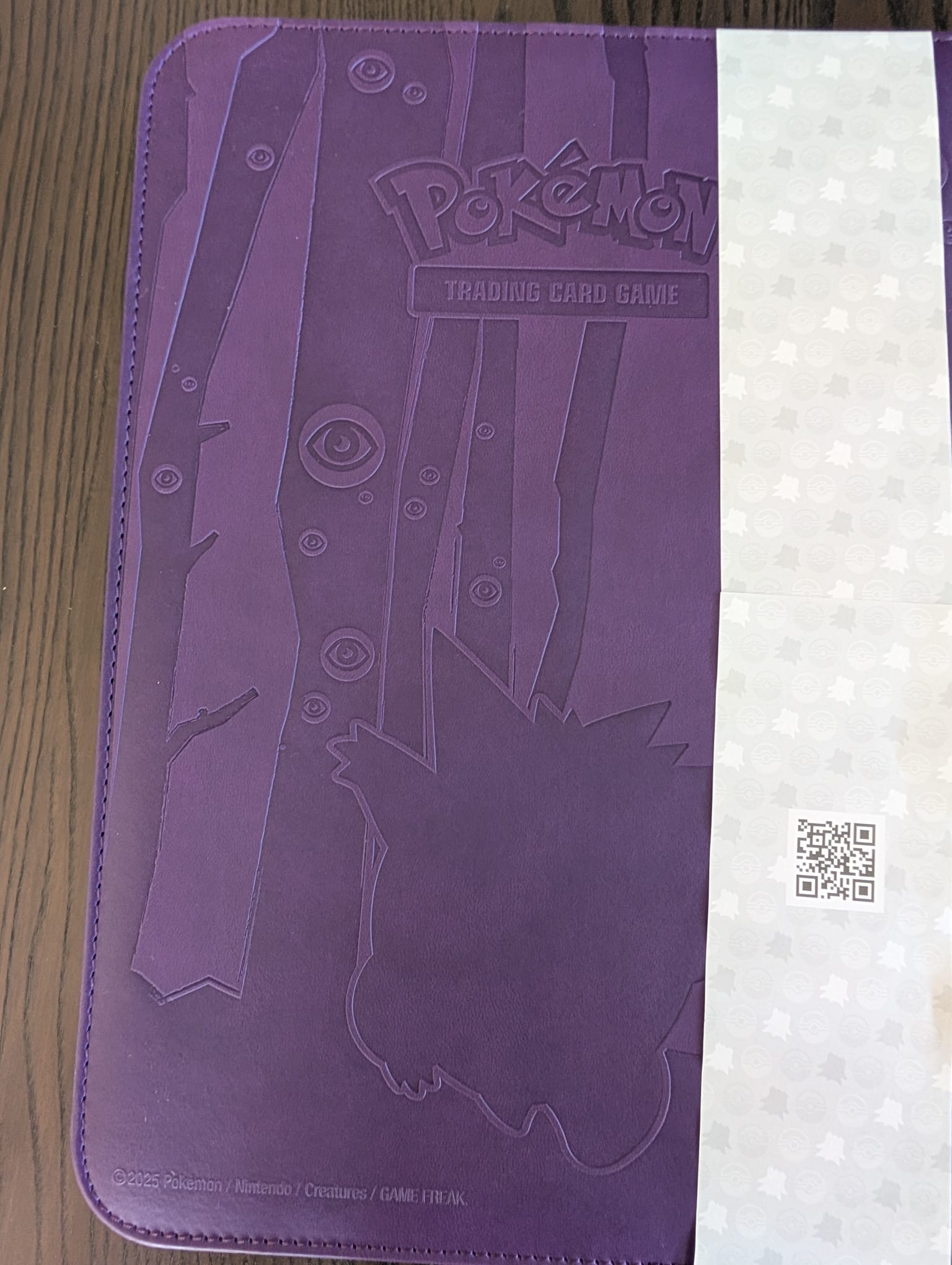 Carpeta Pokémon TCG Gengar Ultra Pro 360 huecos 