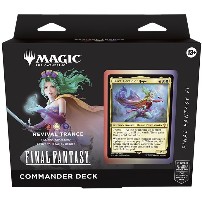 Magic: The Gathering Final Fantasy VI Commander Deck - Revival Trance (ING)
