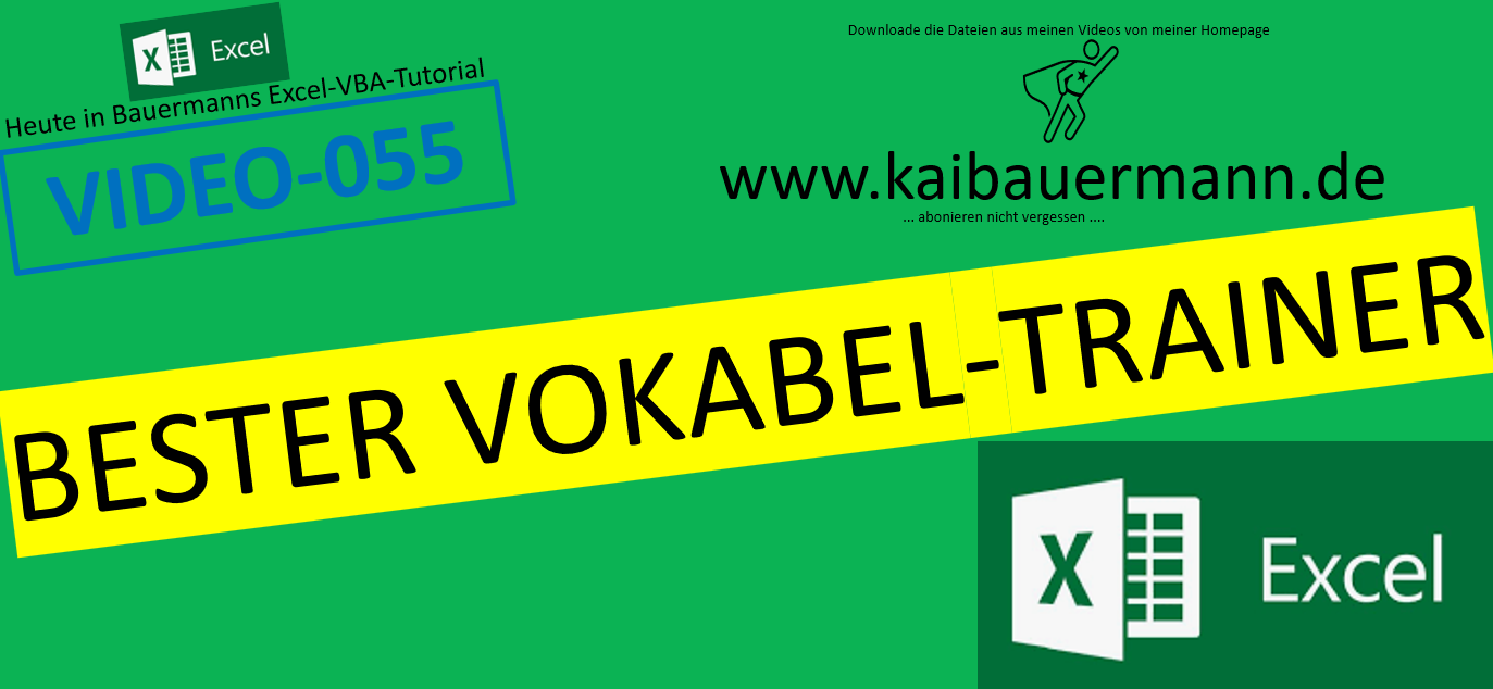 Video-055-perfekter Vokabel-Trainer