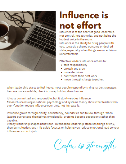 Leadership Load Reset Guide + 2 Bonus Tools