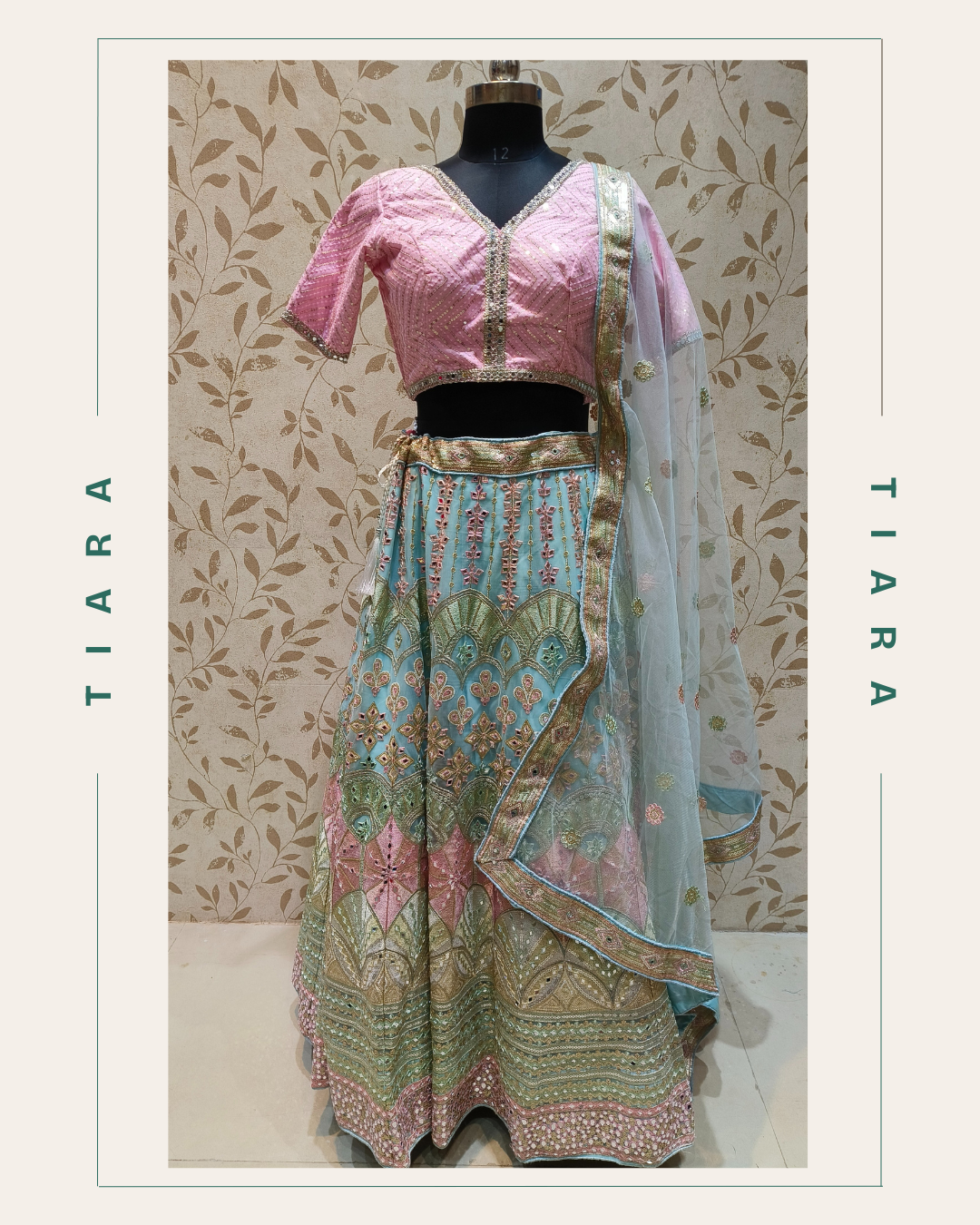 Ethereal Blossom Lehenga Set  26 