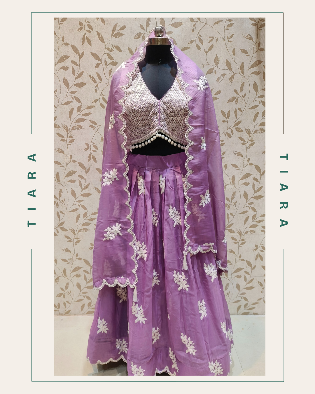 Lavender Serenity Lehenga Set 30 