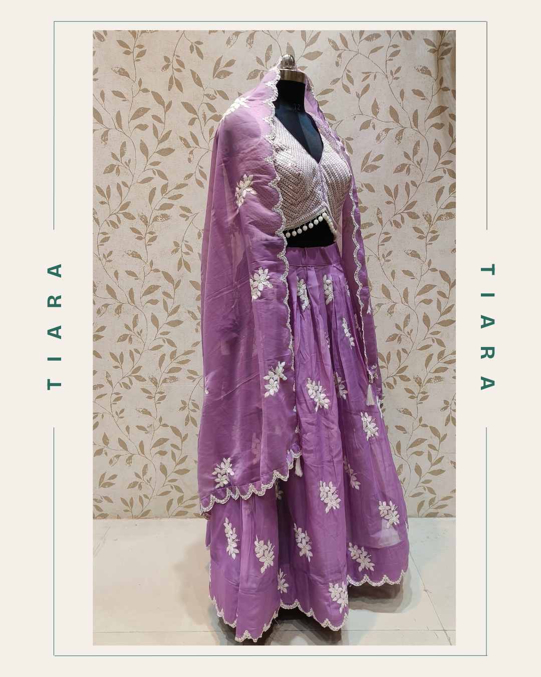 Lavender Serenity Lehenga Set 30 