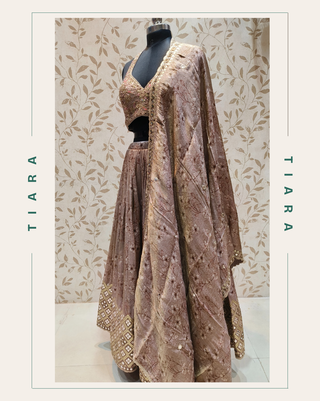Vintage Blush Elegance – Embroidered Lehenga Set 39 