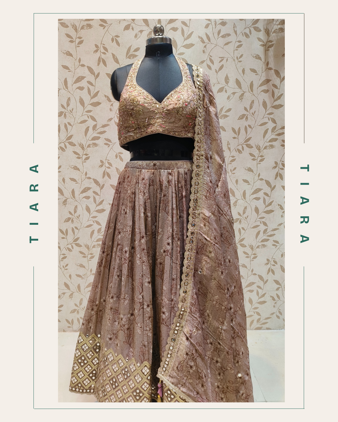 Vintage Blush Elegance – Embroidered Lehenga Set 39 
