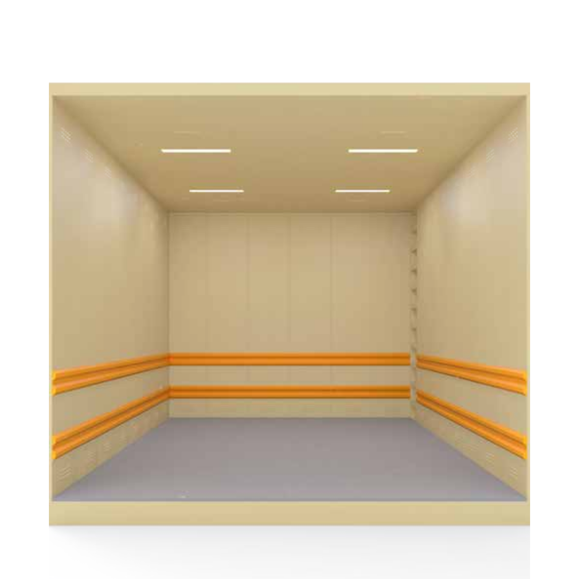 YÜK ASANSÖRÜ 170 RAL BOYALI KABİN