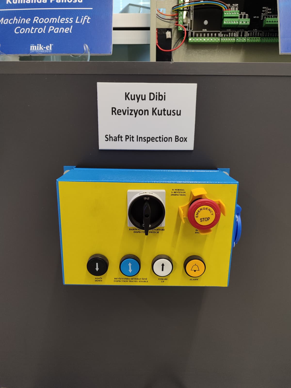 ELEVATOR ELECTRİCAL PANEL