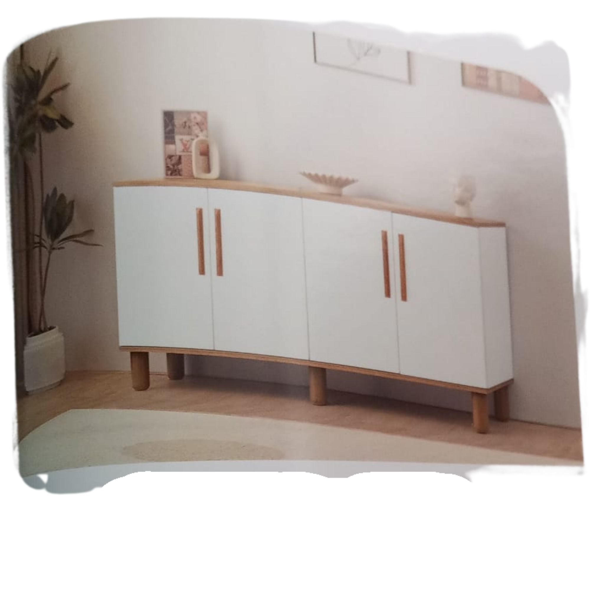 1603 FERAH KONSOL BEYAZ