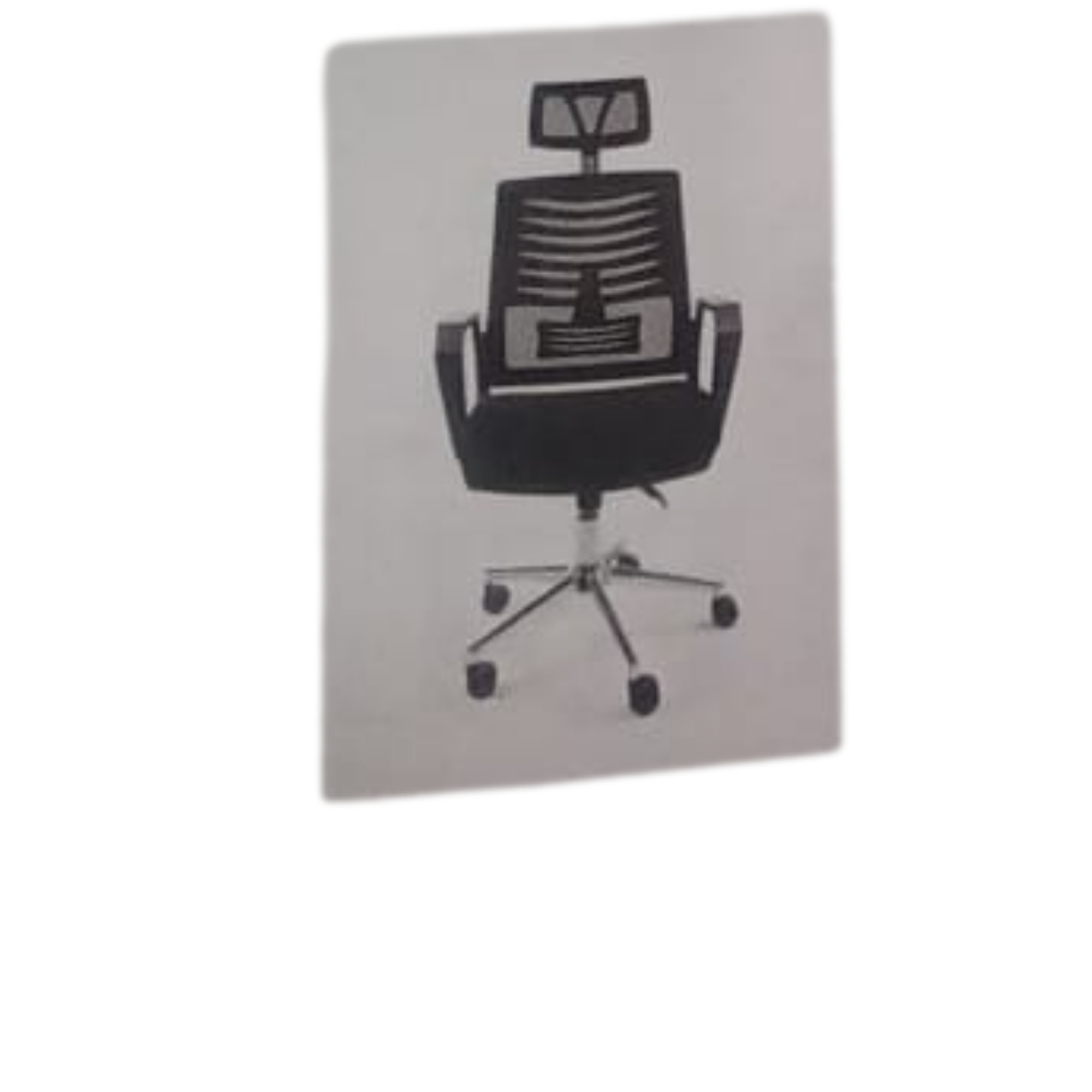 1383 OFİS SANDAYESİ SİYAH