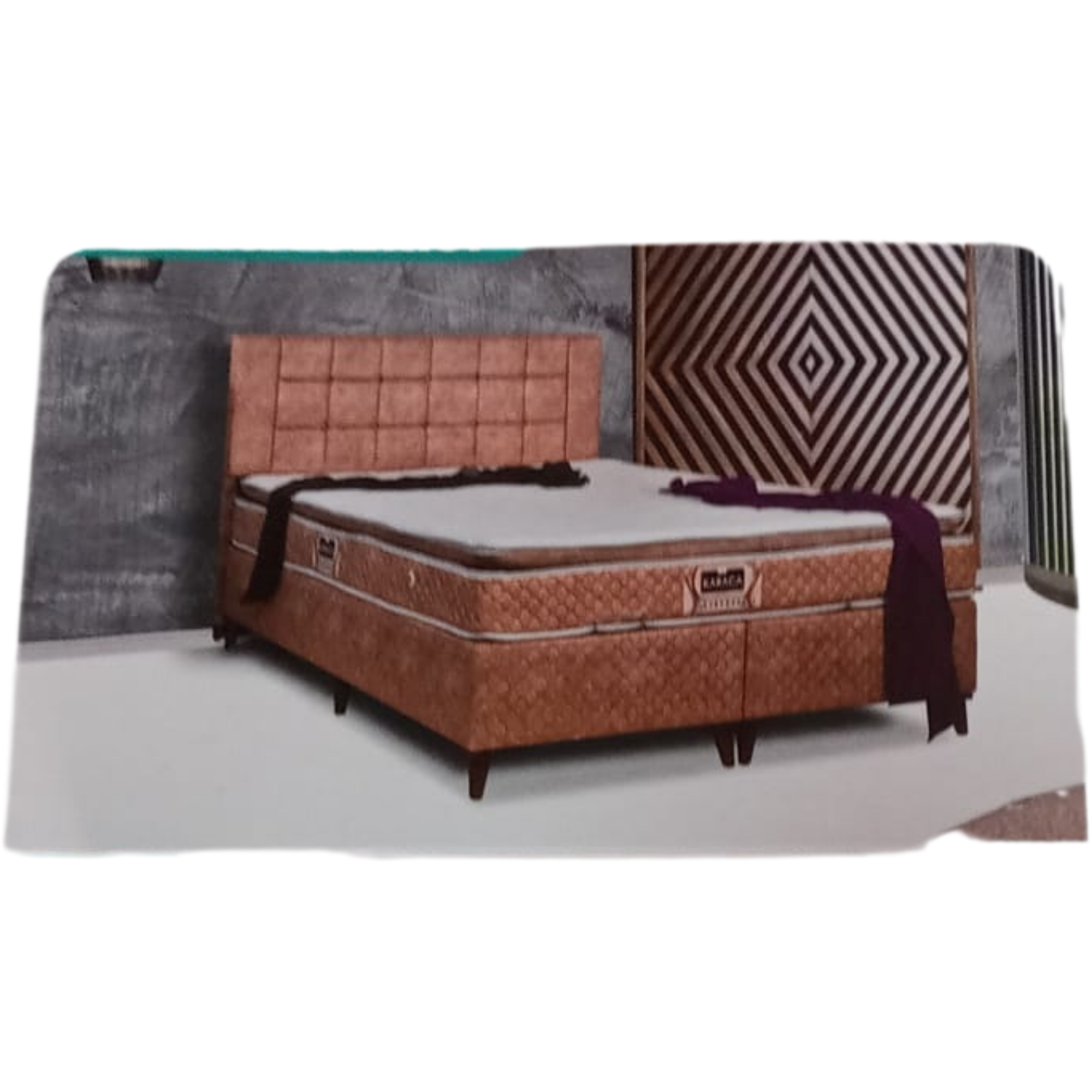 38 KARACA KAHVE SET ÇİFT KİŞİLİK BAZA