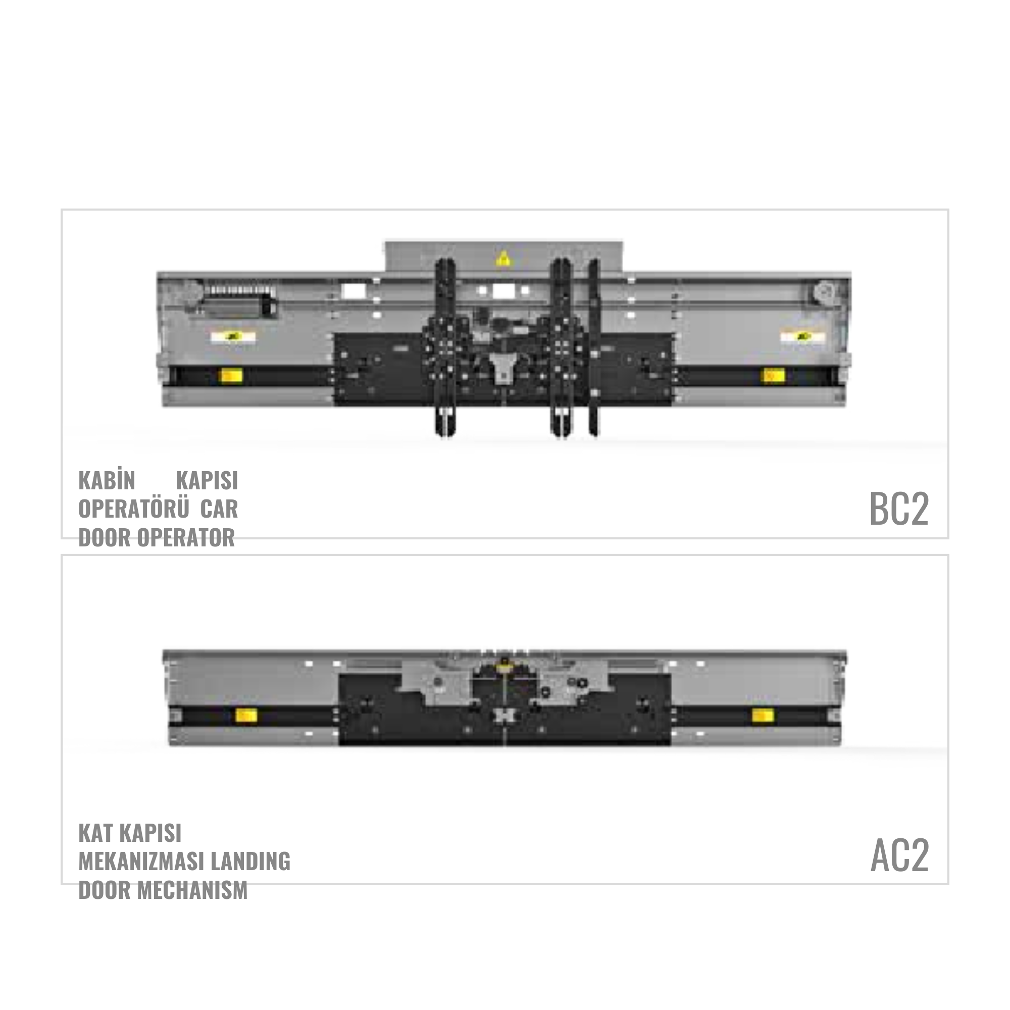 VEGA SERİSİ ÇERÇEVELİ CAM PANEL MERKEZİ KAPI