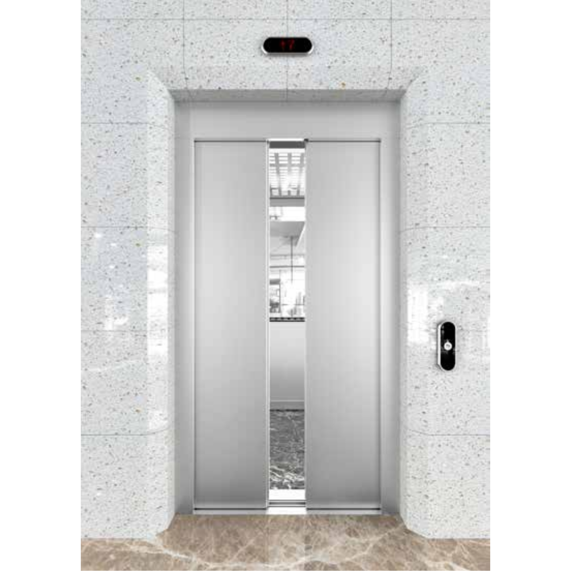 VONAK SERİSİ 2 PANEL MERKEZİ KAPI