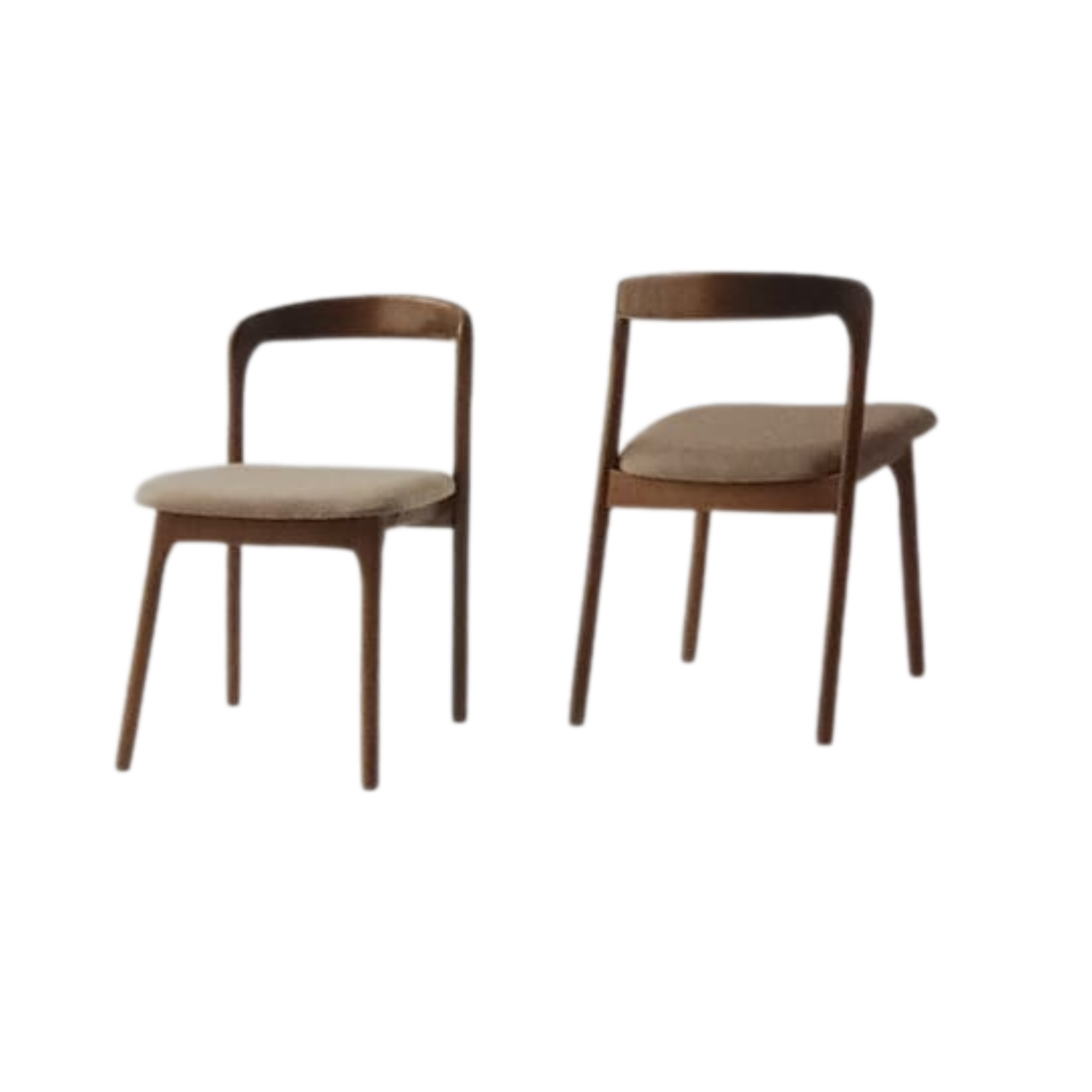 1351 KOLSUZ YILAN SANDALYE CEVİZ 