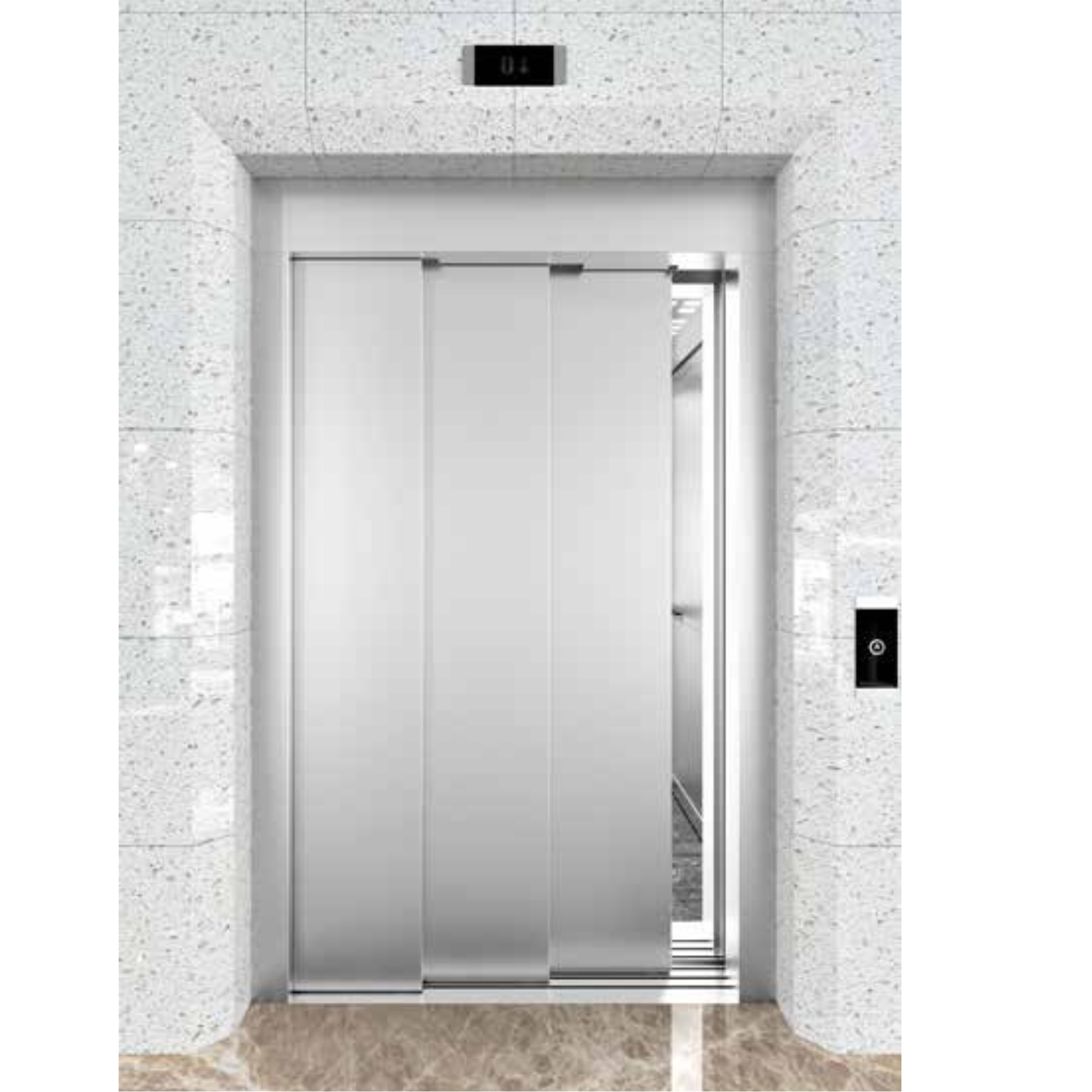 VONAK  3 PANEL TELESKOPİK KAPI