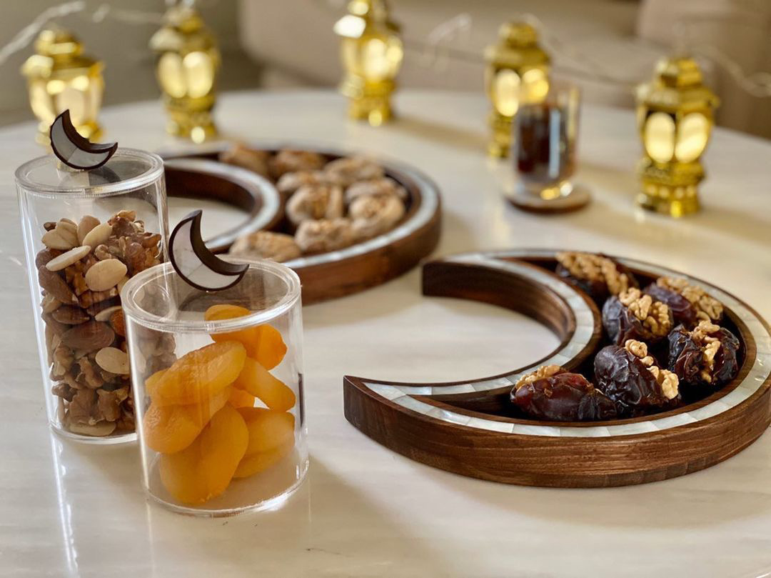 Crescent Serving Tray