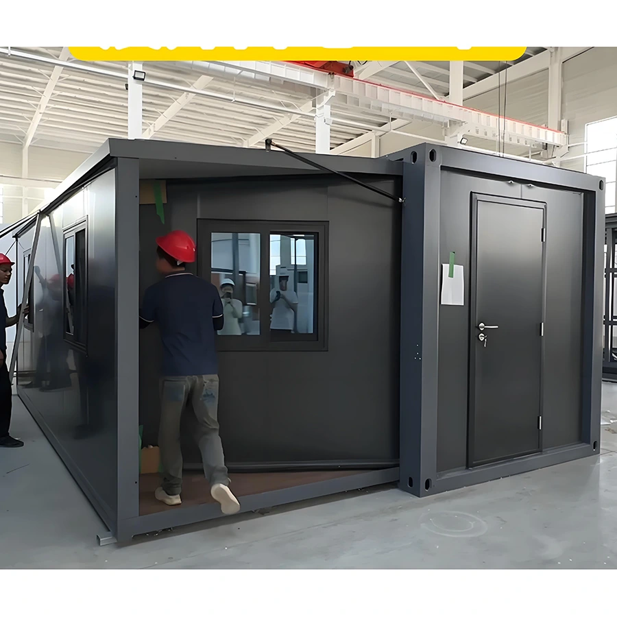 Customize Expandable Prefab House Earthquake relief materials