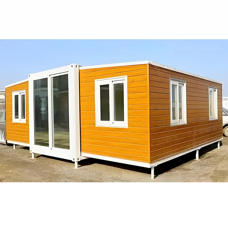 Steel Structure Long Life Container Homes Recreational Villa