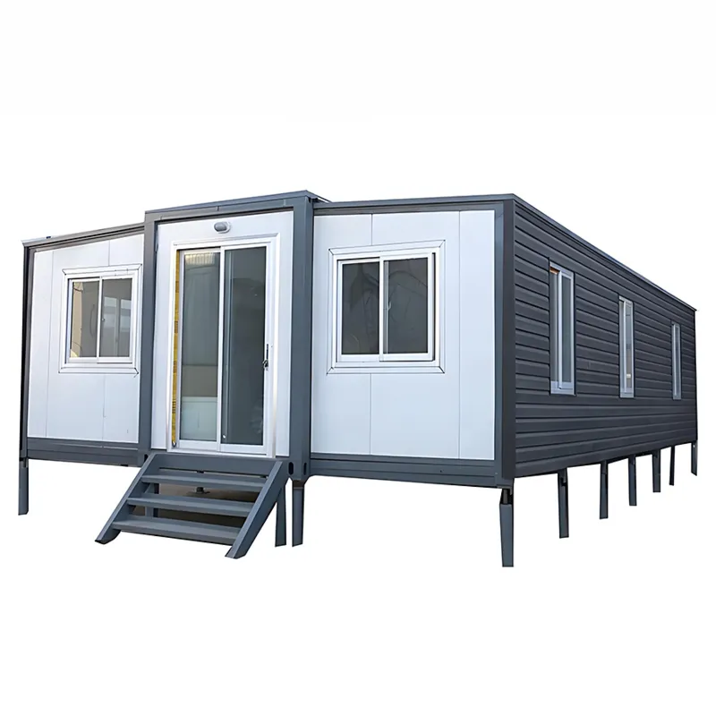 Steel Structure Long Life Container Homes Recreational Villa